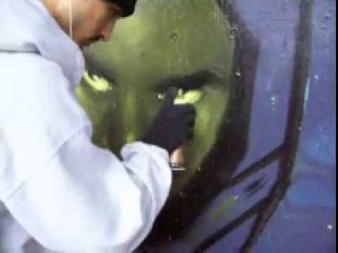 VON & KEEP SIX - L.A. & SURREY PART 1 - graff graffiti SKI MASK
