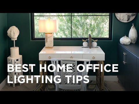 Wolf Peak Modern Model Show House - Best Home Office Lighting Tips - Lamps Plus