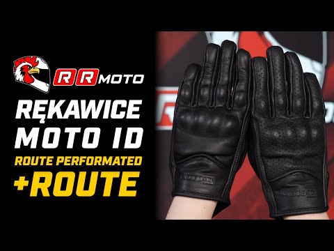 MOTOID ROUTE oraz MOTOID ROUTE PERFORATED - miejskie rękawice motocyklowe