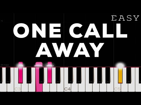 Charlie Puth - One Call Away | EASY Piano Tutorial