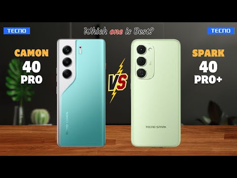 Tecno Camon 40 Pro vs Tecno Spark 40 Pro Plus⚡full Details