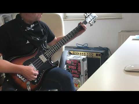 Manowar - Gates Of Valhalla bass cover, Hagstrom H8