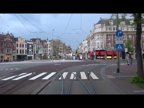 HTM tramlijn 16 Wateringen Dorpskade - Den Haag Statenkwartier v.v. | omleiding | regen/onweer | '21