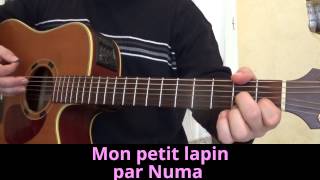 Mon petit lapin comptine reprise à la guitare
