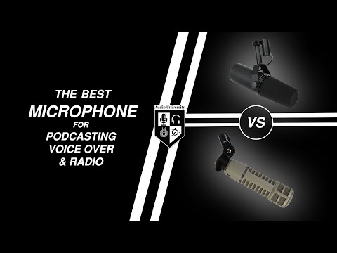 Shure SM7B vs Electro-Voice RE20 for PODCASTING, RADIO, & VOICE OVER