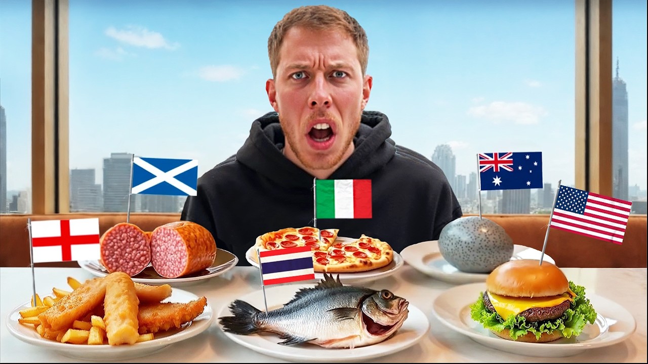 I Tested Every Countries National Dish!