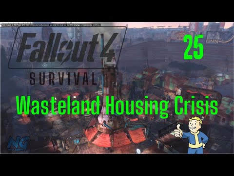 Fallout 4 Survival Mode Walkthrough part 25: Wasteland Housing Crisis