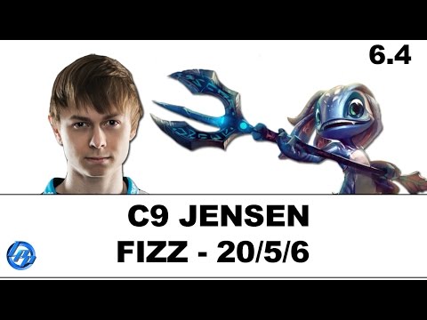 C9 Jensen - Fizz vs Annie - NA Ranked