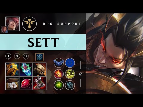 Sett Support vs Rakan - EUW Diamond Patch 26.01