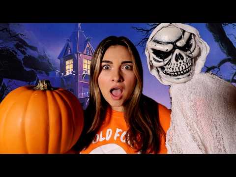 Our HOUSE TOUR + Halloween Decorating!!