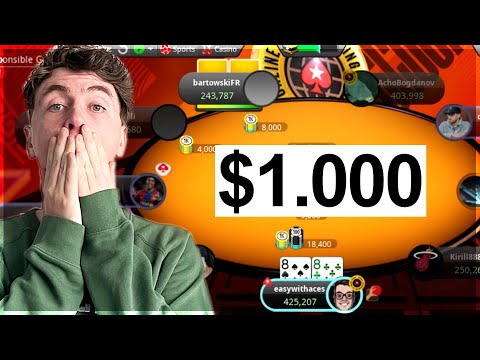 I Played a $1.000 SCOOP Tournament