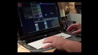 sensomusic usine & leap motion air piano and theremin