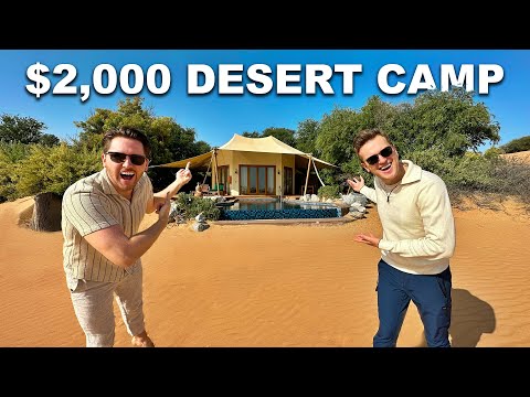 We Tried The MOST LUXURIOUS Desert Hotel In The World (worth it?)