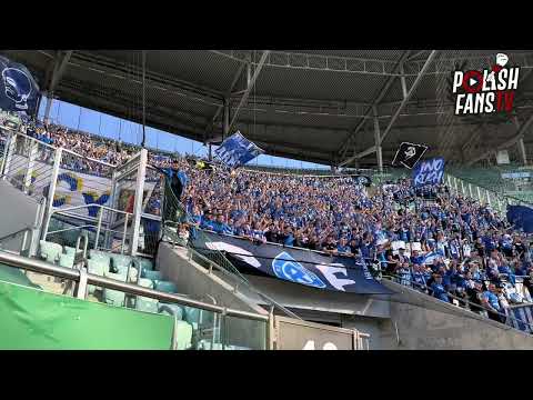 Ruch Chorzów we Wrocławiu na meczu ze Śląskiem (27.04.2024 r.)