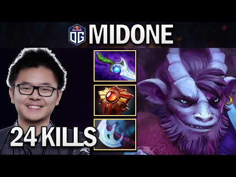 OG.MIDONE RIKI WITH 24 KILLS - DOTA 2 7.27 GAMEPLAY