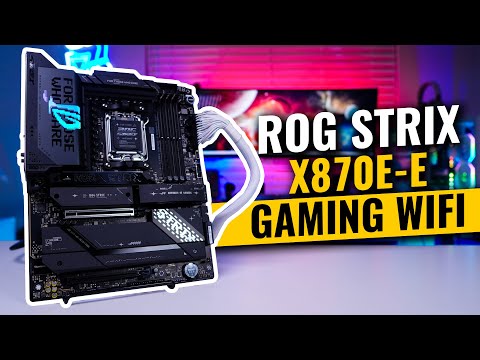 ASUS ROG STRIX X870E-E Gaming WIFI マザーボードの分析：特徴と