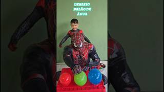 Desafio maluco dos balões com água! Será que o Matheus escapa? Faça você também.