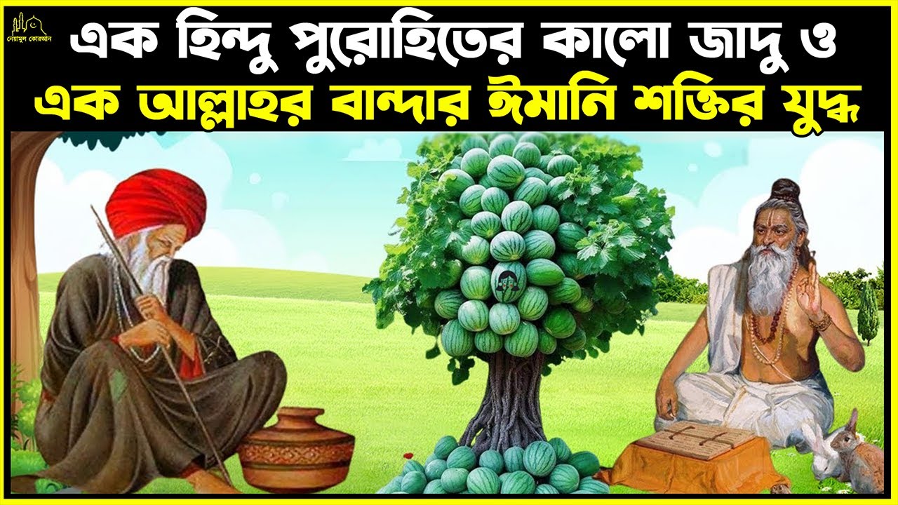 এক হিন্দু পুরোহিত আবং এক আল্লাহর বান্দার ঈমানি শক্তির যুদ্ধ । Bangla Islamic Story