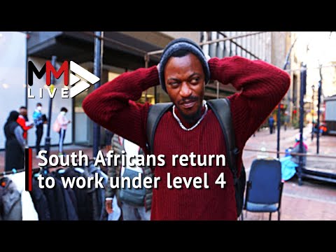 ‘It’s scary being back’ Joy and fear as some South Africans return to work