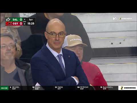NHL Full Game | Calgary Flames vs Dallas Stars | November 22, 2025