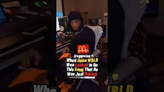 JUICE WRLD LOCKED IN ON THIS SONG HE'S MAKING...