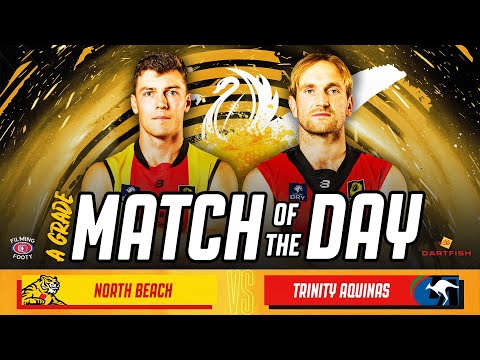North Beach v Trinity Aquinas | A Grade Match of the Day | Elimination Final