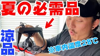 エコで涼しくて安い‼これさえあれば真夏の車内も快適です‼