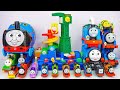 81 Minutes Satisfying Unboxing Thomas Friends Rolling Adventure Toys ASMR Review Toys