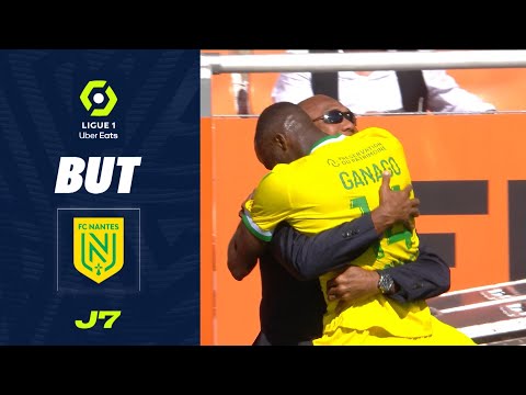 But Ignatius GANAGO (13' - FCN) FC LORIENT - FC NANTES (3-2) 22/23