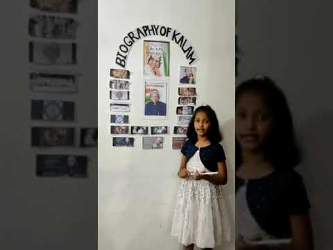 Rida Shasmeen Speech about APJ Abdul Kalam