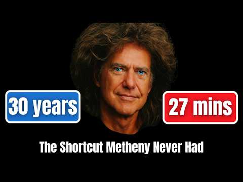 Metheny couldve saved DECADES w/ a 27min ear training hack