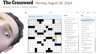 NYT Crossword - Monday August 26