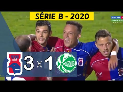 Série B 2020 - Paraná Clube 3 x 1 Juventude - Gols