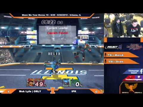 [SMYM16] M L | ORLY (Captain Falcon) vs IPK (Lucario) Project M 3.6 Losers Quarters