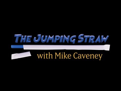 Mike Caveney's The Jumping Straw - GREAT impromptu trick!