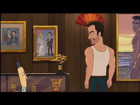 Rick And Morty - Hugh Jackman And The Boys  - Lets Do Drugs