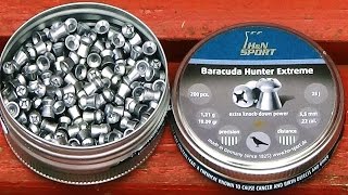 H&N Baracuda Hunter Extreme - pellet testing