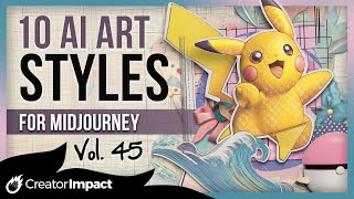 10 EYE-GRABBING Midjourney Prompts Styles & Phrases: Vol 45