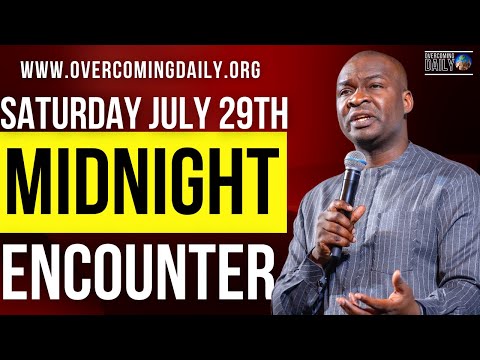 [SATURDAY JULY 29TH] MIDNIGHT SUPERNATURAL ENCOUNTER WITH THE WORD OF GOD | APOSTLE JOSHUA SELMAN