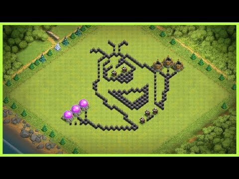 FUNNY | CREATIVE | BASE LAYOUT WITH COPY LINK | CLASH OF CLANS
