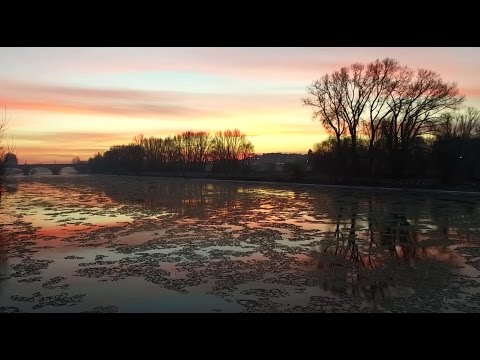 [DRONE] Paysages de Loire ❄️, Orléans 🇫🇷