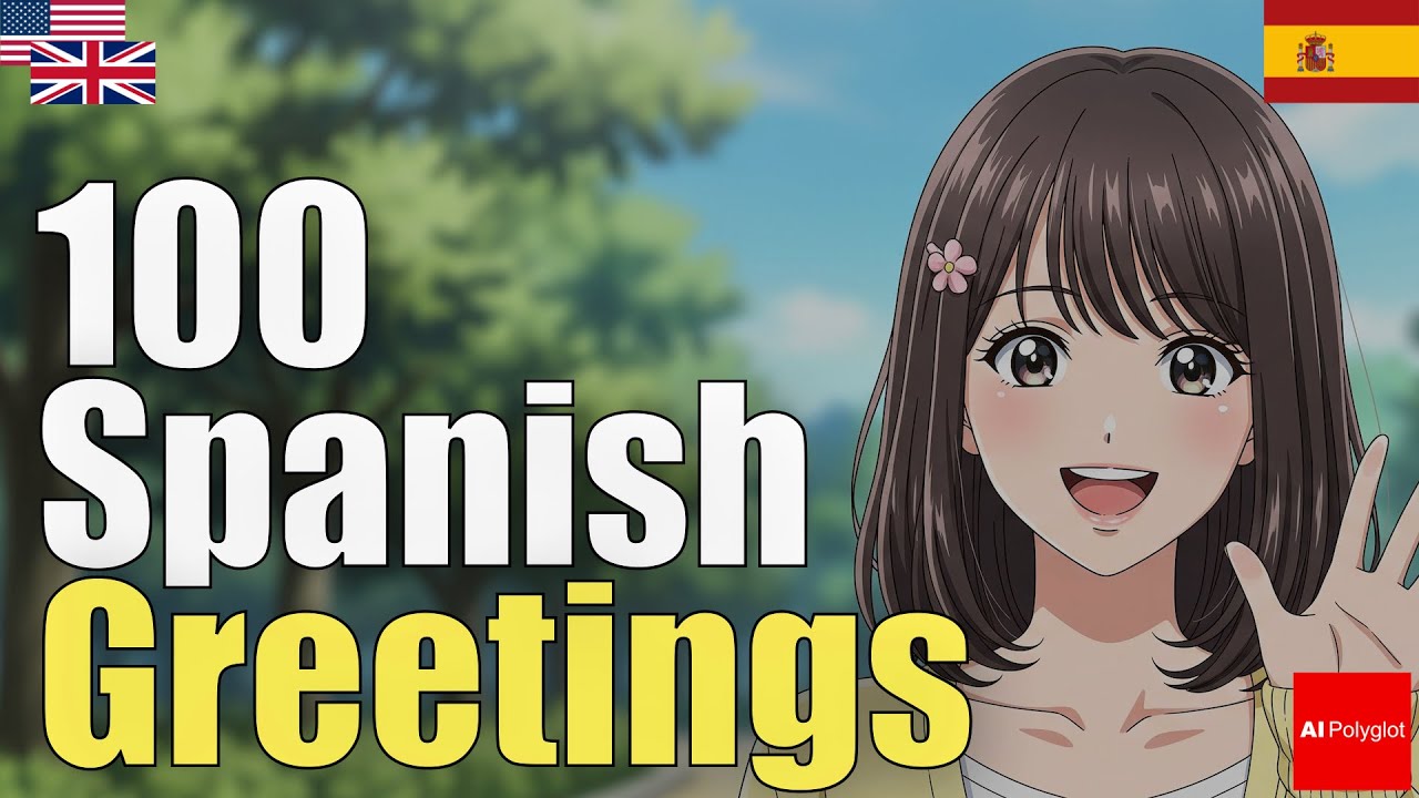 100 Spanish Greetings | Natural Listening | Must-Know