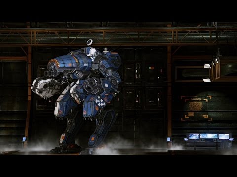 Mechwarrior Online: One on one urban duel - My Crab CRB-27 against a Cicada