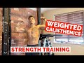 WEIGHTED SETS FOR MAXIMUM STRENGTH | CALISTHENIC PULL PUSH WORKOUT