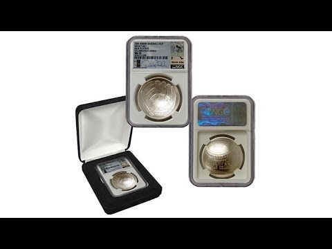 2014 MS70 Baseball HOF Derek Jeter Silver Dollar