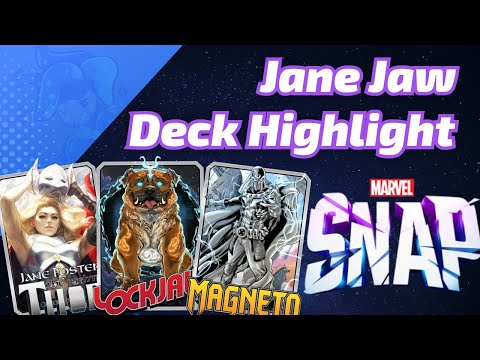 Jane Jaw is a fantastically fun CLASSIC! | Marvel SNAP Deck Highlight