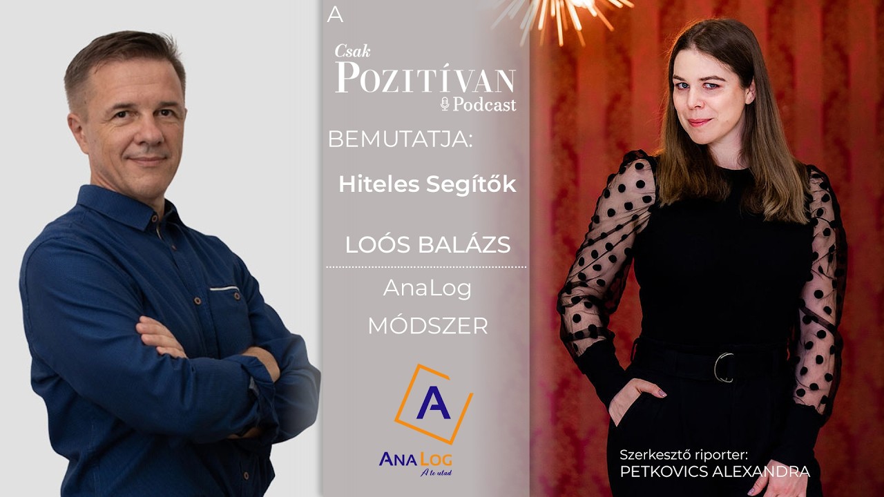 Hiteles segítők: „Találd meg a belső logikád!” – Inspiráló beszélgetés Loós Balázzsal