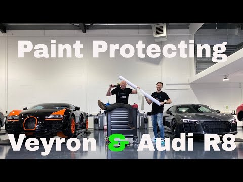 Paint protection on two of the FASTEST cars in the world!