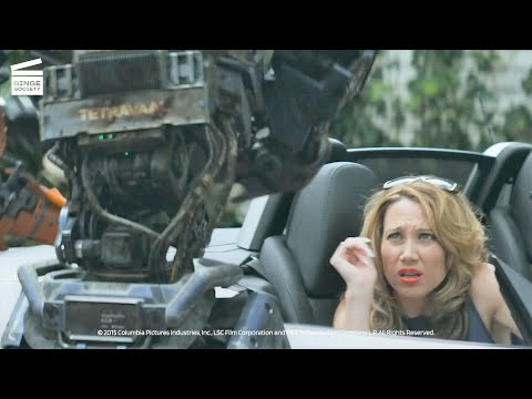 Chappie: Daddy's car HD CLIP