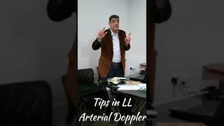 Tips in LL Arterial Doppler | Arabic Version